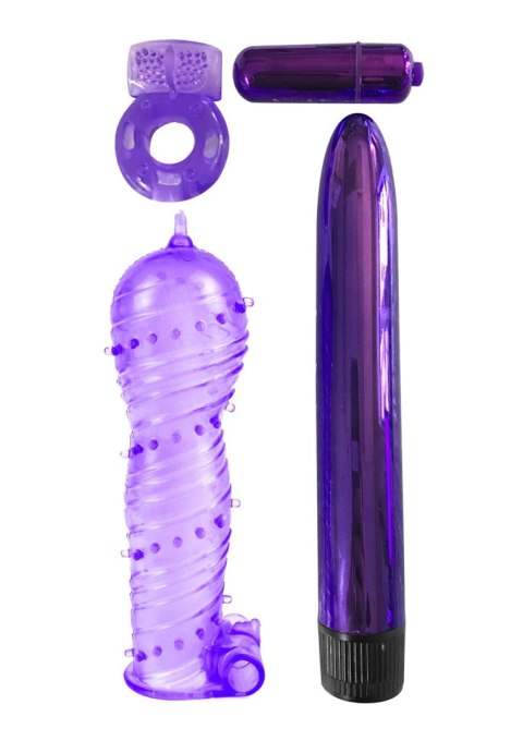 Ultimate Pleasure Couples Kit Purple Ultimate Pleasure Couples Kit Purple