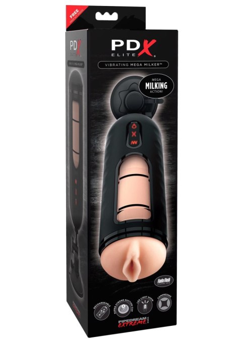 Vibrating Mega Milker Light skin tone Vibrating Mega Milker Light skin tone