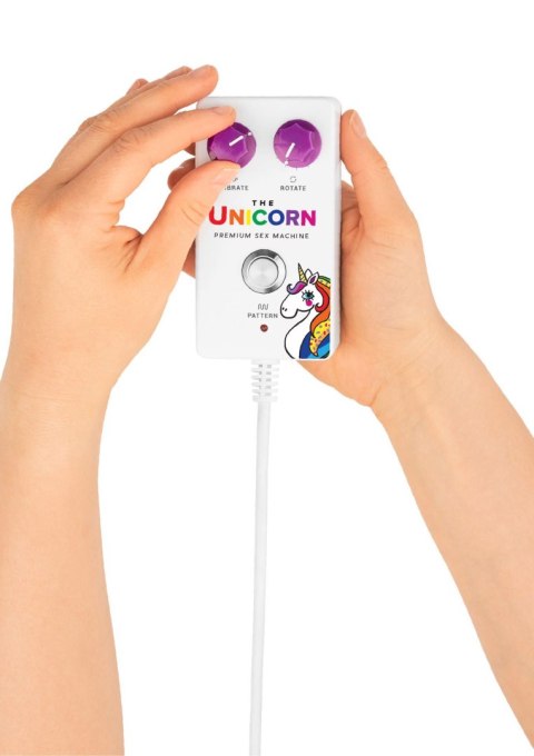 Cowgirl Unicorn Sex Machine White