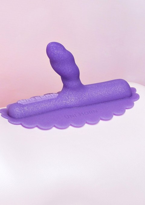 Cowgirl Unicorn Uni Horn Purple