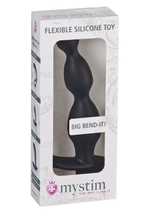 Mystim Big Bend-It Black Mystim Big Bend-It Black