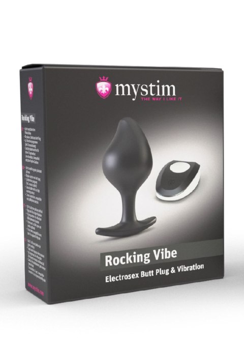 Mystim Rocking Vibe S Black Mystim Rocking Vibe S Black