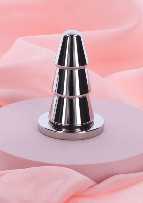 Advanced Cone Butt Plug Silver