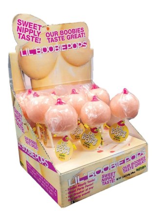 Boobie Pop Display 9 Pcs Light skin tone