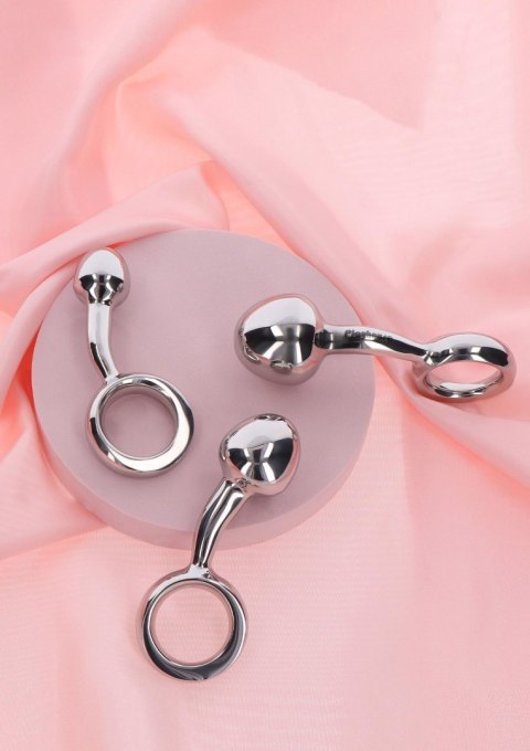 Fine Stimulation Plug - S Silver