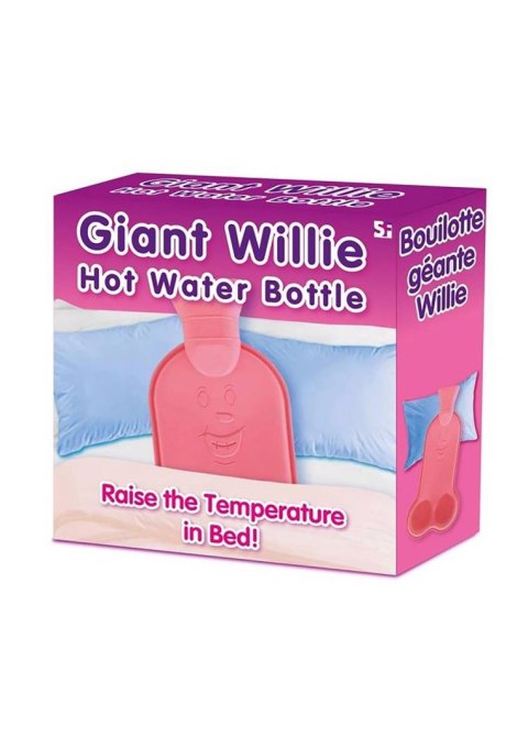 Giant Willie Hot Water Bottle Pink Giant Willie Hot Water Bottle Pink