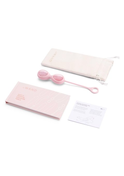 Le Wand Crystal Yoni Eggs Pink