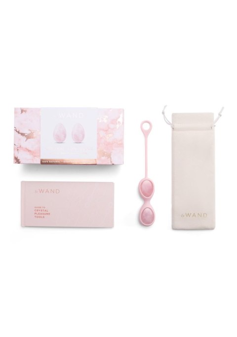 Le Wand Crystal Yoni Eggs Pink