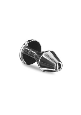 Massive Steel Butt Plug - M Silver