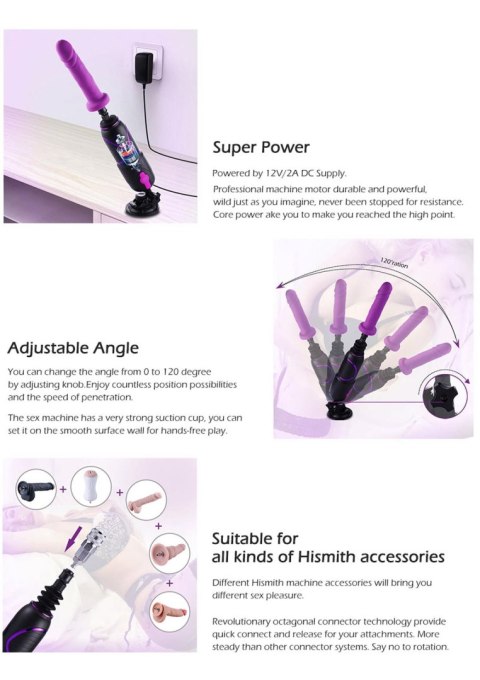 Premium Travel FuckMachine 2.0 Purple