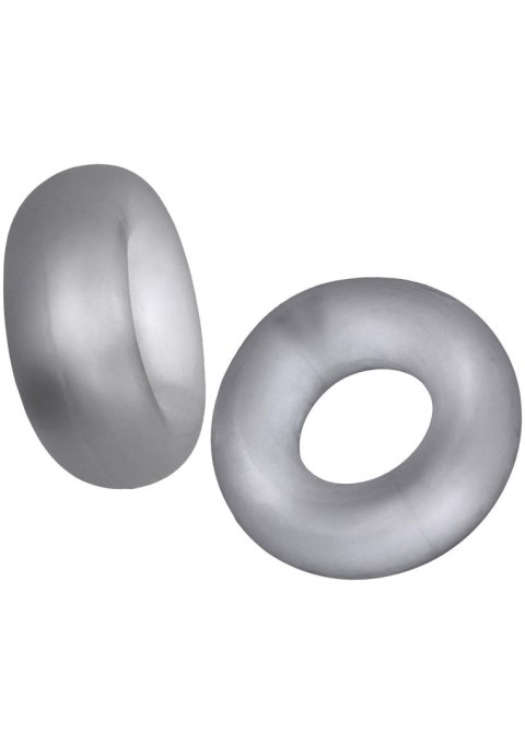 Stiffy 2-pack bulge Cockrings Transparent Stiffy 2-pack bulge Cockrings Transparent