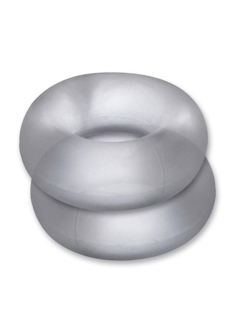 Stiffy 2-pack bulge Cockrings Transparent Stiffy 2-pack bulge Cockrings Transparent