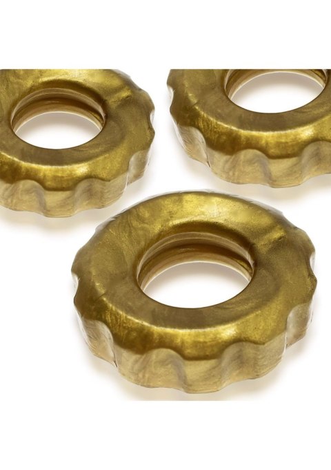 Super Huj C-Ring 3-pack Gold Super Huj C-Ring 3-pack Gold