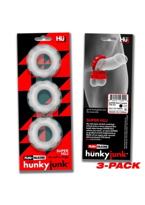 Super Huj C-Ring 3-pack White Super Huj C-Ring 3-pack White