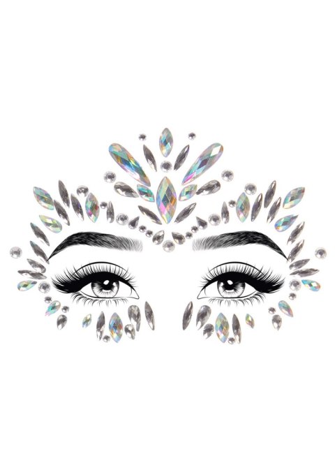 Iris face jewels sticker Transparent Iris face jewels sticker Transparent