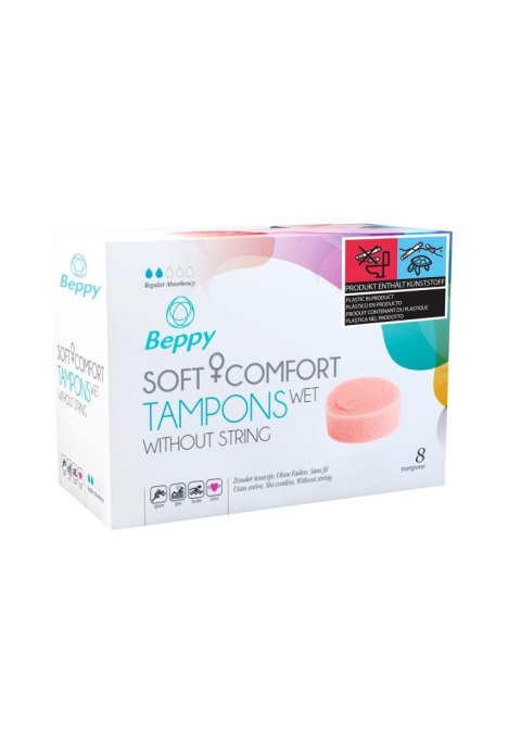 Beppy Soft & Comfort Wet 8pcs Natural Beppy Soft & Comfort Wet 8pcs Natural