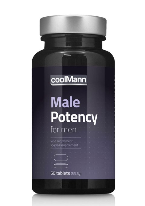 CoolMann Potency Tabs 60pcs Natural CoolMann Potency Tabs 60pcs Natural