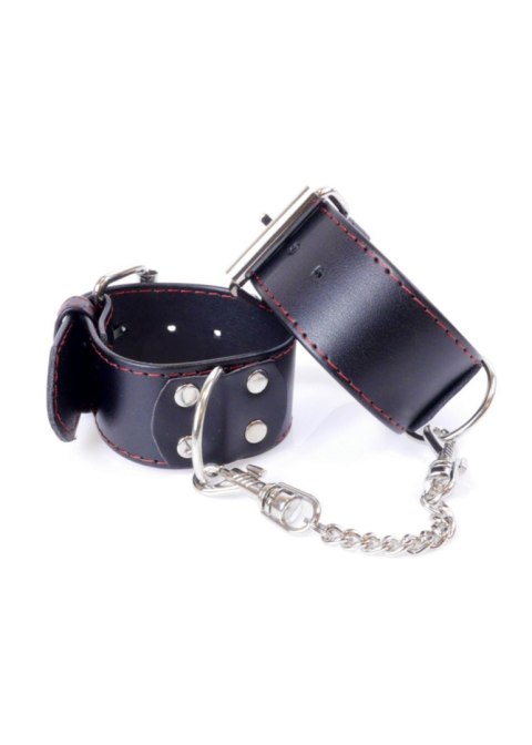 Fetish B - Series Handcuffs 4 cm Red Lline Fetish B - Series Handcuffs 4 cm Red Lline