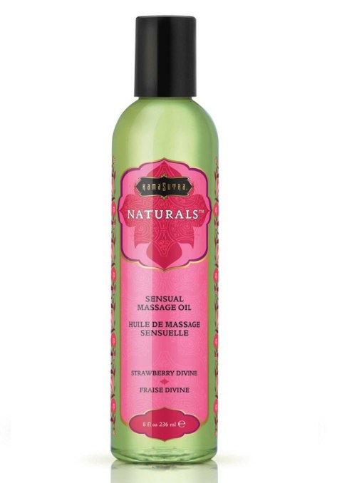 Naturals Massage Oil 236ml Strawberry Naturals Massage Oil 236ml Strawberry