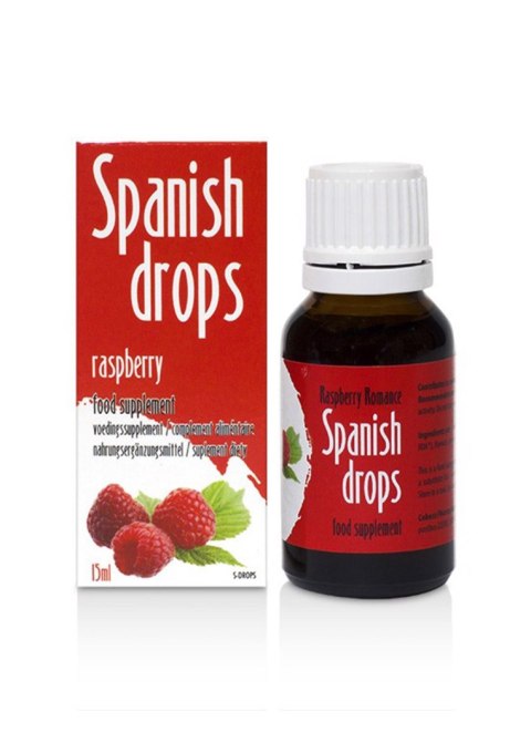 Spanish Drops 15ml Raspberry Spanish Drops 15ml Raspberry