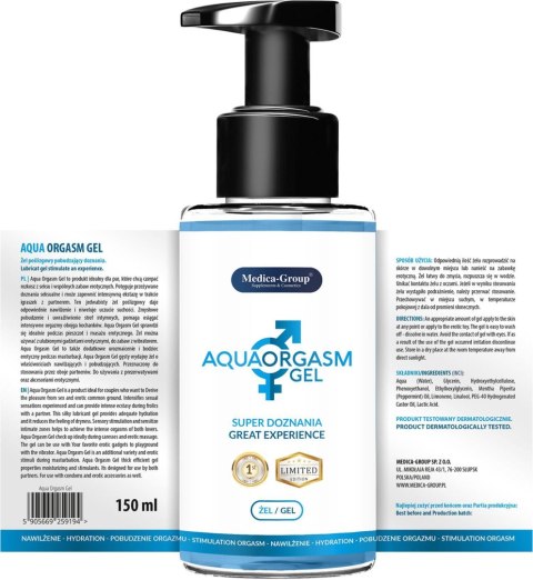 Żel-Aqua Orgasm - Żel 150 ml Żel-Aqua Orgasm - Żel 150 ml