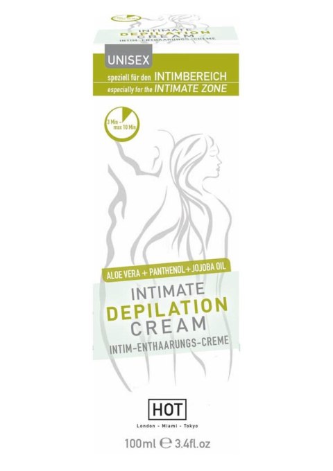 Żel/sprej-HOT Intimate Depilation Cream 100 ml Żel/sprej-HOT Intimate Depilation Cream 100 ml