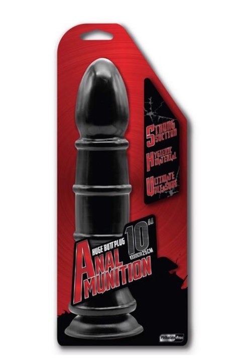 ANAL MUNITION HUGE BUTT PLUG ANAL MUNITION HUGE BUTT PLUG