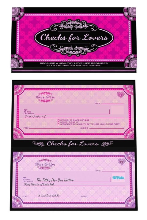 CHECKS FOR LOVERS CHECKS FOR LOVERS