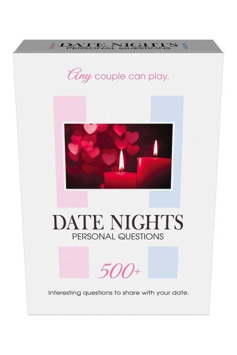 DATE NIGHTS - PERSONAL QUESTIONS DATE NIGHTS - PERSONAL QUESTIONS