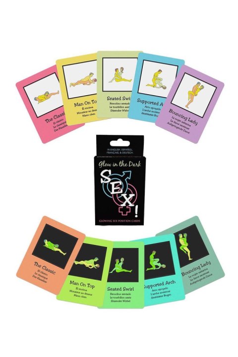 GLOW-IN-THE-DARK SEX! CARDS GLOW-IN-THE-DARK SEX! CARDS