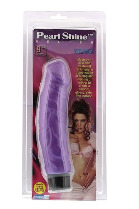 PEARL SHINE 9 VIBRATOR PURPLE PEARL SHINE 9 VIBRATOR PURPLE