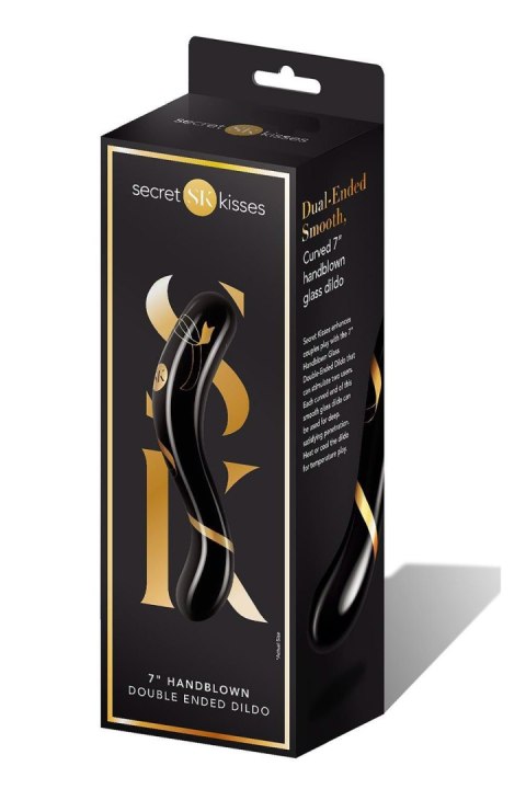 SECRET KISSES 7" HANDBLOWN DOUBLE ENDED DILDO SECRET KISSES 7" HANDBLOWN DOUBLE ENDED DILDO