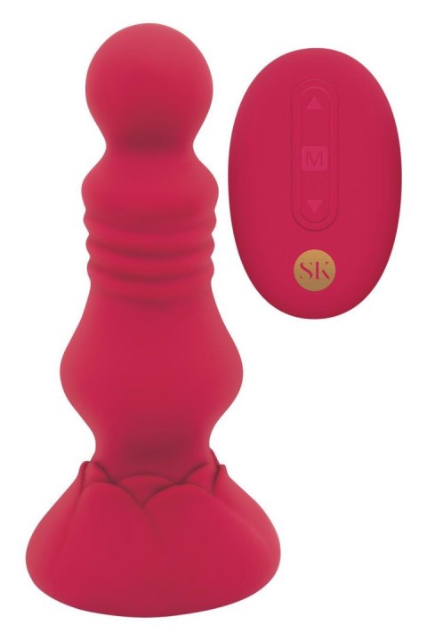 SECRET KISSES REMOTE VIBRATING FLORET BUTTPLUG SECRET KISSES REMOTE VIBRATING FLORET BUTTPLUG