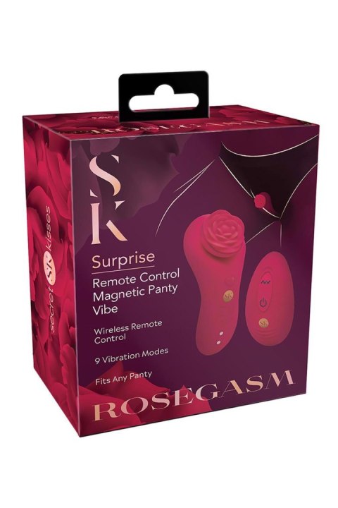 SECRET KISSES ROSEGASM ROSE SURPRISE PANTY VIBE SECRET KISSES ROSEGASM ROSE SURPRISE PANTY VIBE