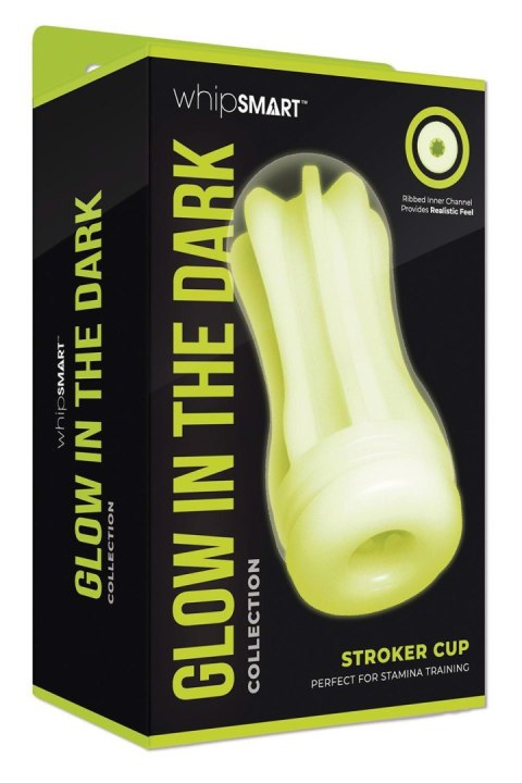 WHIPSMART GLOW IN THE DARK STROKER CUP WHIPSMART GLOW IN THE DARK STROKER CUP