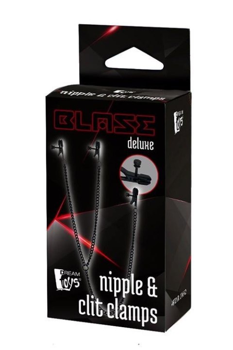 BLAZE DELUXE NIPPLE & CLIT CLAMPS BLAZE DELUXE NIPPLE & CLIT CLAMPS
