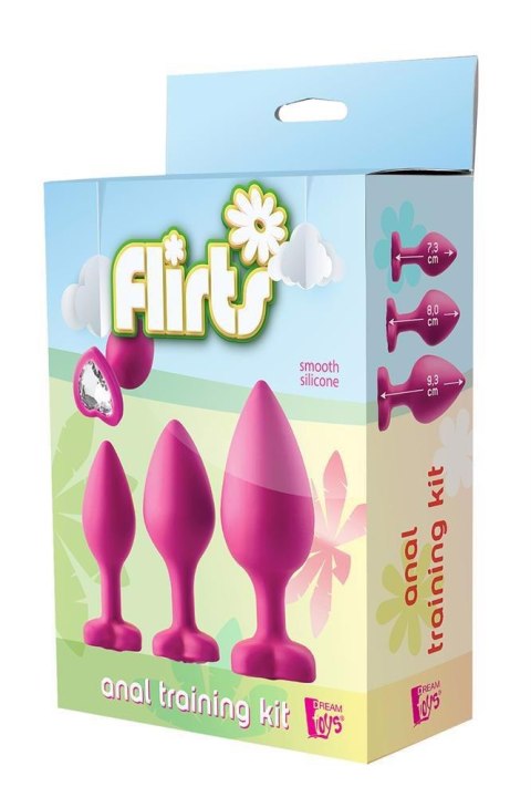 FLIRTS ANAL TRAINING KIT GEM STONE PINK FLIRTS ANAL TRAINING KIT GEM STONE PINK