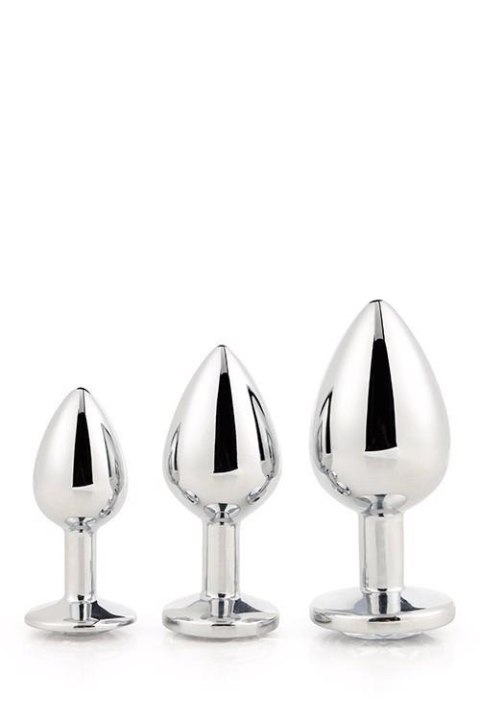 GLEAMING LOVE SILVER PLUG SET GLEAMING LOVE SILVER PLUG SET