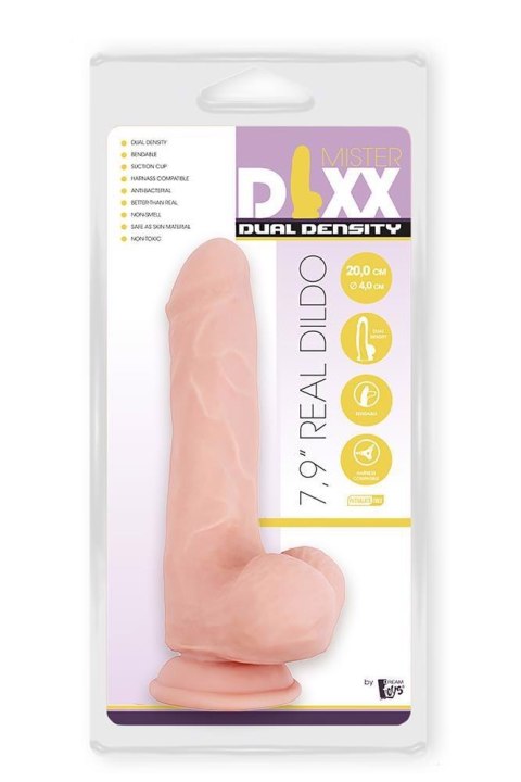 MR. DIXX 7.9 INCH DUAL DENSITY DILDO MR. DIXX 7.9 INCH DUAL DENSITY DILDO
