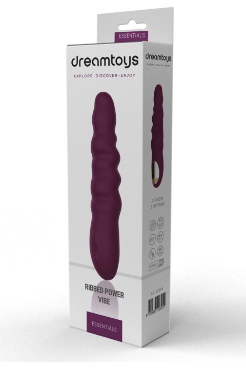 ESSENTIALS RIBBED POWER VIBE PURPLE ESSENTIALS RIBBED POWER VIBE PURPLE
