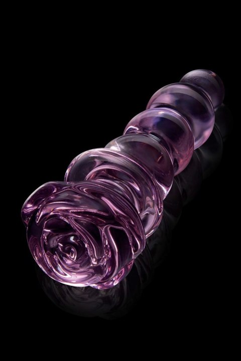 GLAZE GLASS ROSEBUD BEADED PLUG GLAZE GLASS ROSEBUD BEADED PLUG