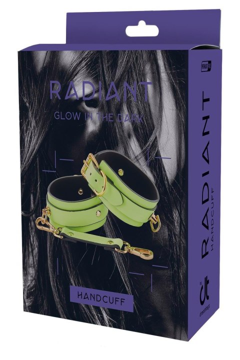 RADIANT HANDCUFF GLOW IN THE DARK GREEN RADIANT HANDCUFF GLOW IN THE DARK GREEN