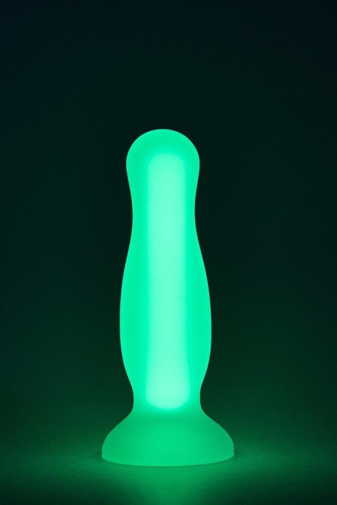 RADIANT SOFT SILICONE GLOW IN THE DARK PLUG SMALL GREEN RADIANT SOFT SILICONE GLOW IN THE DARK PLUG SMALL GREEN