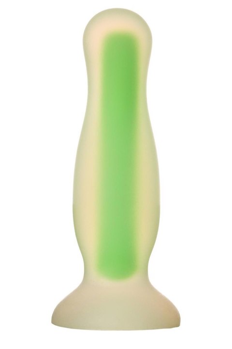 RADIANT SOFT SILICONE GLOW IN THE DARK PLUG SMALL GREEN RADIANT SOFT SILICONE GLOW IN THE DARK PLUG SMALL GREEN