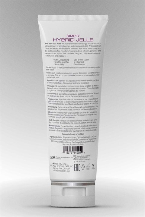 WICKED SIMPLY HYBRID JELLE 120ML WICKED SIMPLY HYBRID JELLE 120ML