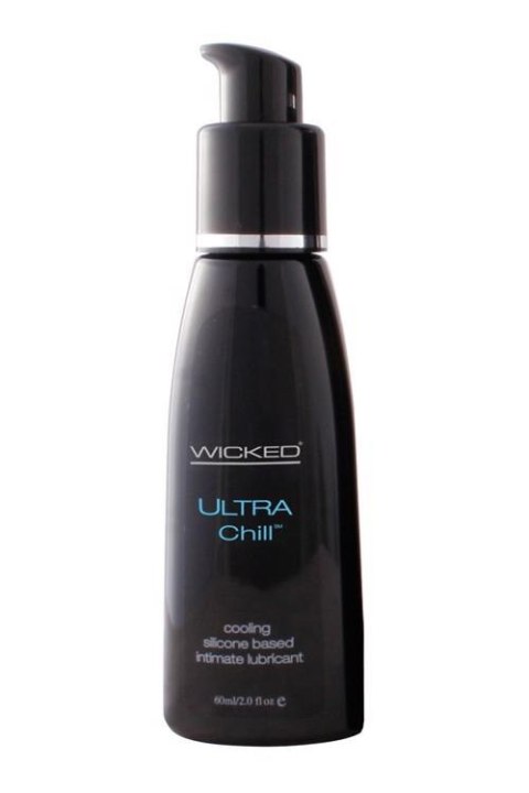 WICKED ULTRA CHILL SILICONE LUBE 60ML WICKED ULTRA CHILL SILICONE LUBE 60ML