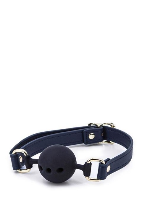 BONDAGE COUTURE BALL GAG BLUE BONDAGE COUTURE BALL GAG BLUE
