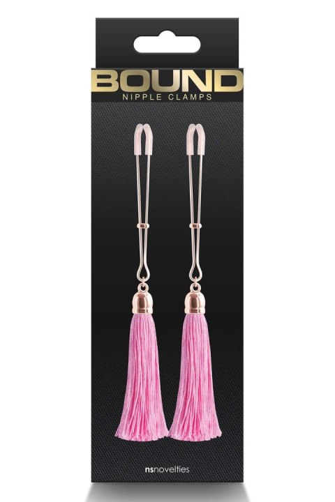 BOUND NIPPLE CLAMPS T1 PINK BOUND NIPPLE CLAMPS T1 PINK