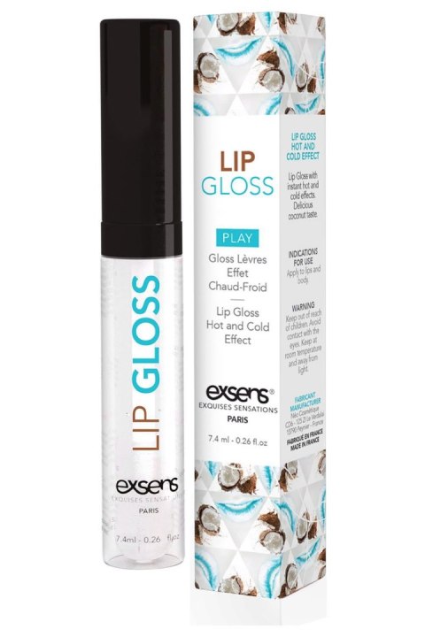 EXSENS HOT KISS LIP GLOSS COCONUT 7,4ML EXSENS HOT KISS LIP GLOSS COCONUT 7,4ML