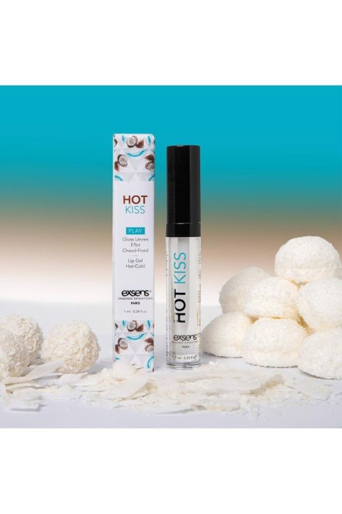 EXSENS HOT KISS LIP GLOSS COCONUT 7,4ML EXSENS HOT KISS LIP GLOSS COCONUT 7,4ML